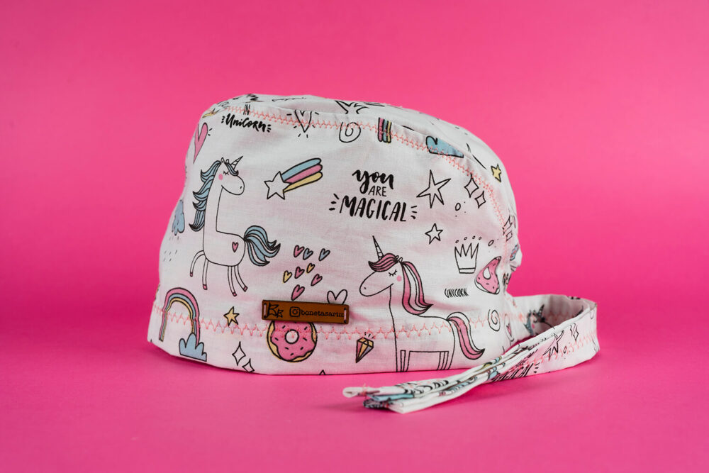 Minik Unicorn Desenli Cerrahi Bone
