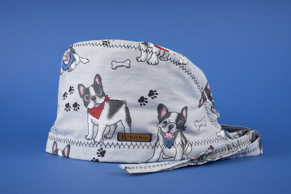 Bulldog Desenli Cerrahi Bone