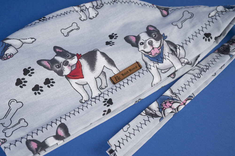 Bulldog Desenli Cerrahi Bone - Görsel 2