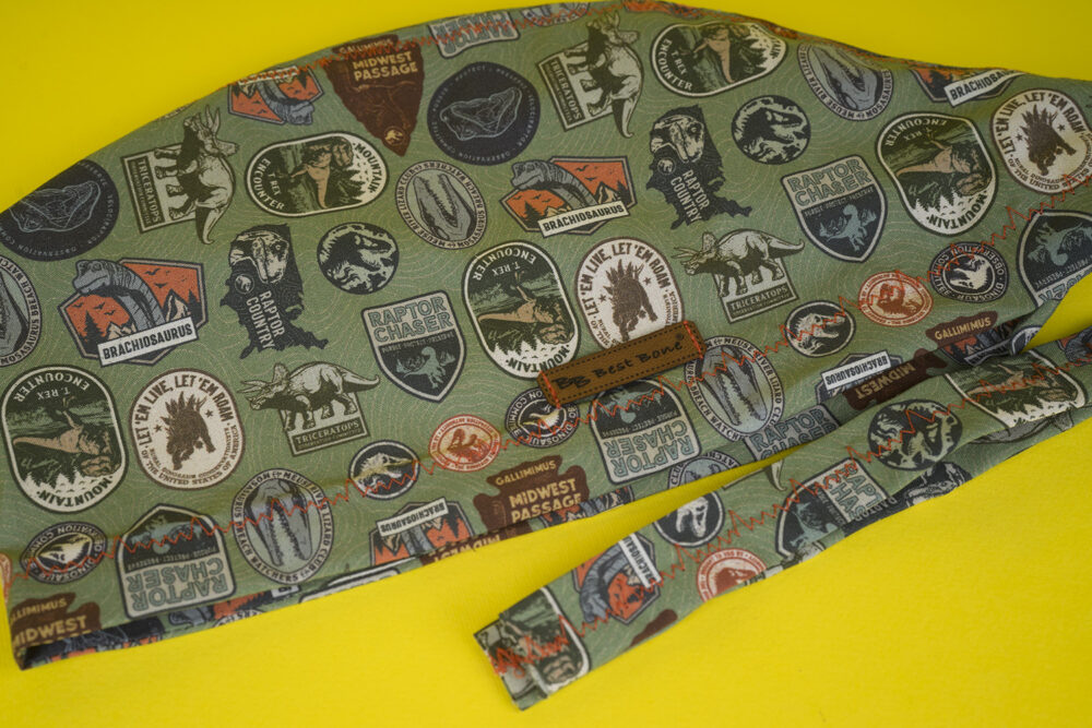Lisanslı Jurassic Park Desenli Cerrahi Bone - Görsel 2