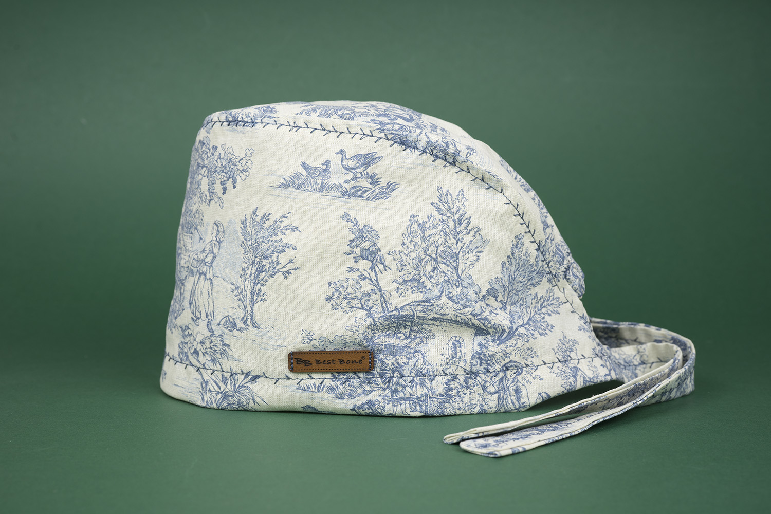 Paris Bahçesi Desenli Cerrahi Bone